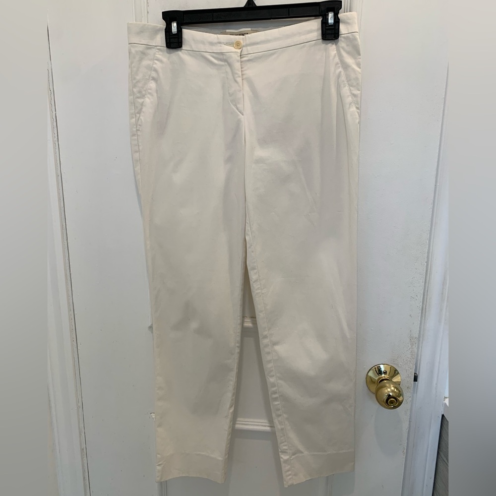 Etro straight leg cotton pants. Size 38